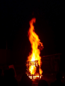 Fire sculpture